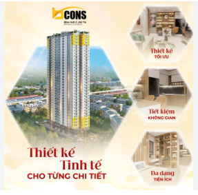 Dự án thứ 14 của tập đoàn Bcons! Căn 2PN chỉ 1,6 tỷ, trả trước 225 triệu – Giá dưới 40tr/m²!" - Ảnh chính